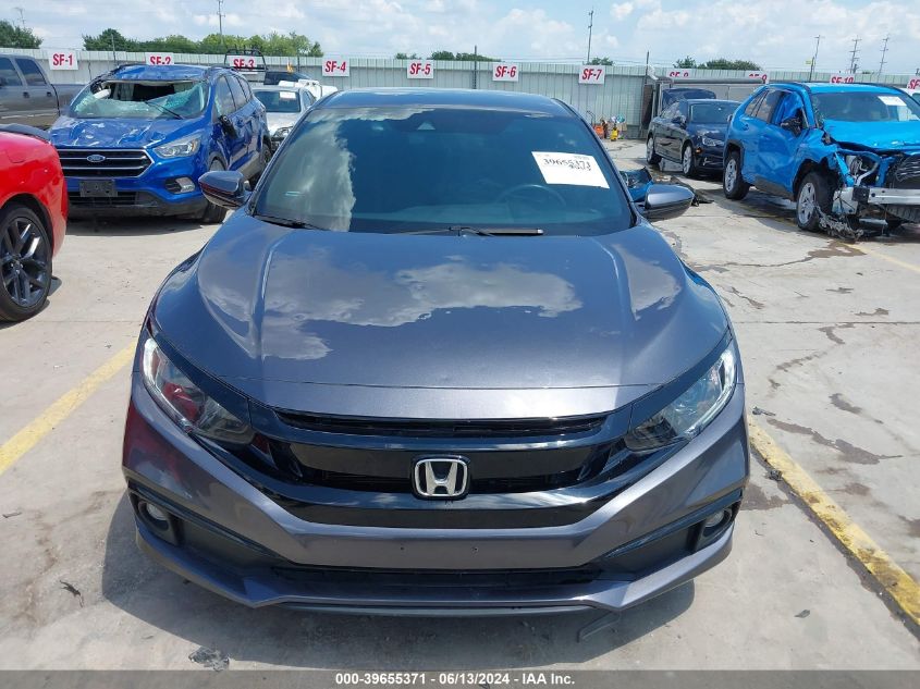 2020 Honda Civic Sport VIN: 2HGFC2F85LH592815 Lot: 39655371