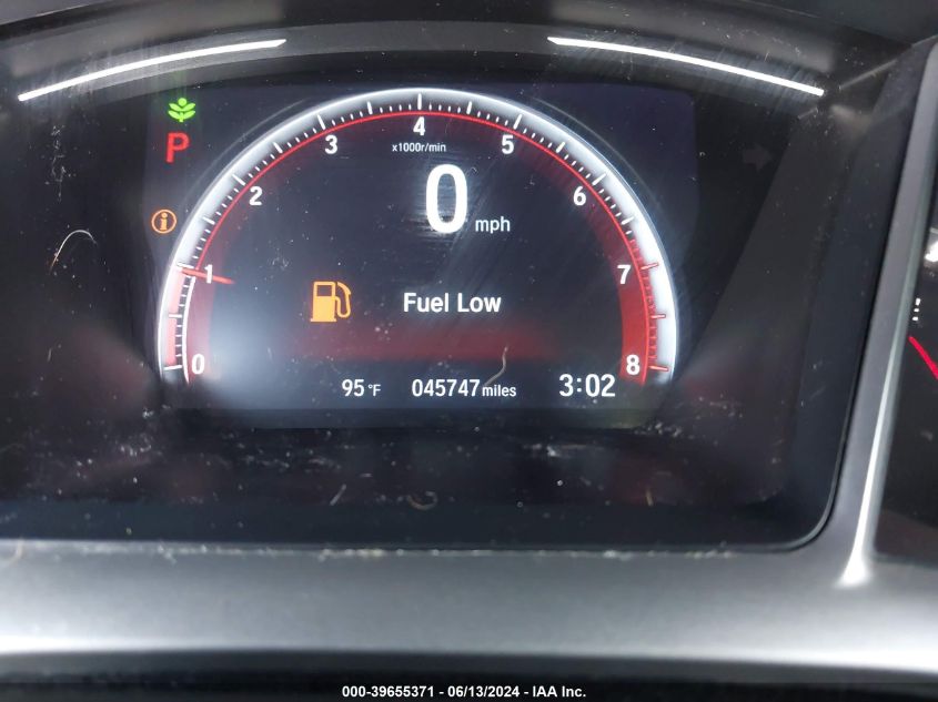 2020 Honda Civic Sport VIN: 2HGFC2F85LH592815 Lot: 39655371