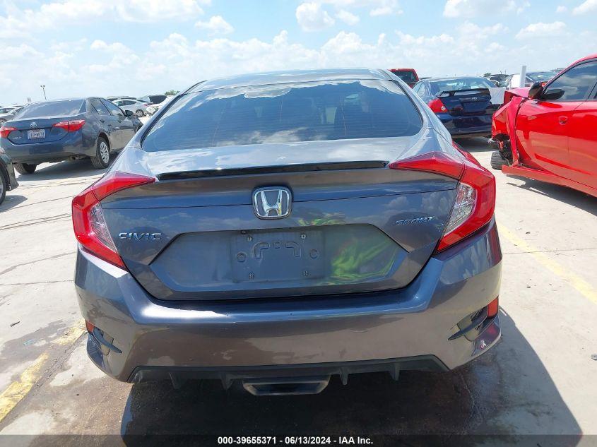 2020 Honda Civic Sport VIN: 2HGFC2F85LH592815 Lot: 39655371