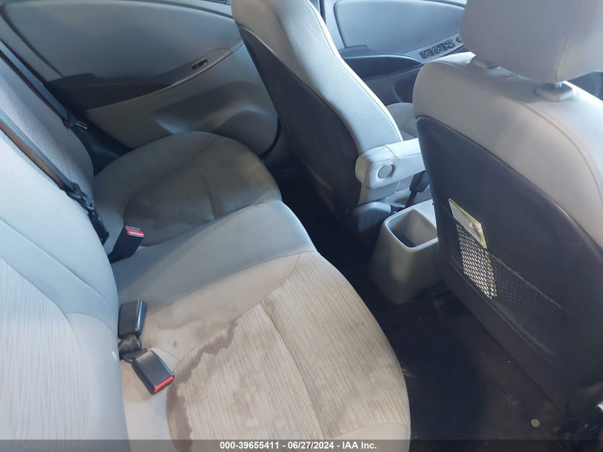 2017 Hyundai Accent Se VIN: KMHCT4AE3HU376794 Lot: 39655411