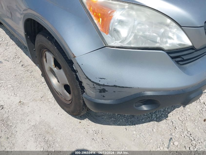 2008 Honda Cr-V Lx VIN: JHLRE48308C076782 Lot: 39655414