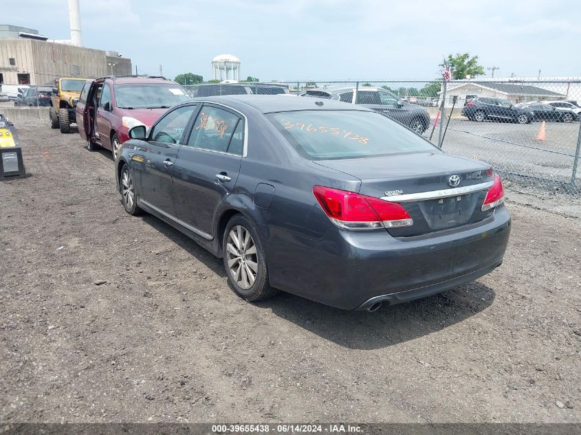 2011 Toyota Avalon Limited VIN: 4T1BK3DB3BU425977 Lot: 39655438