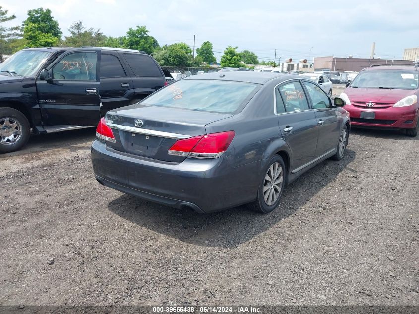 2011 Toyota Avalon Limited VIN: 4T1BK3DB3BU425977 Lot: 39655438