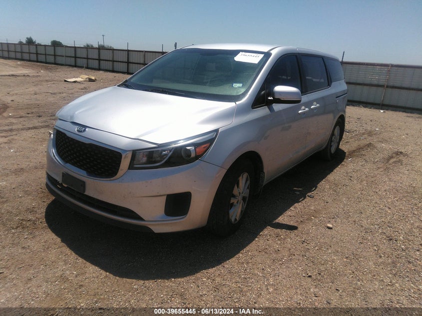2017 KIA SEDONA L - KNDMA5C1XH6279546