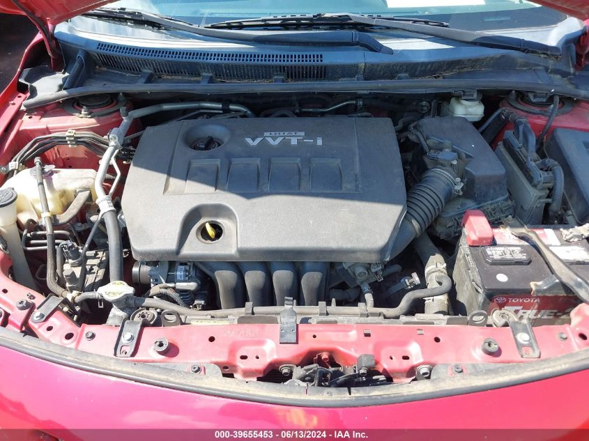 2010 Toyota Corolla S VIN: 2T1BU4EE0AC430823 Lot: 39655453