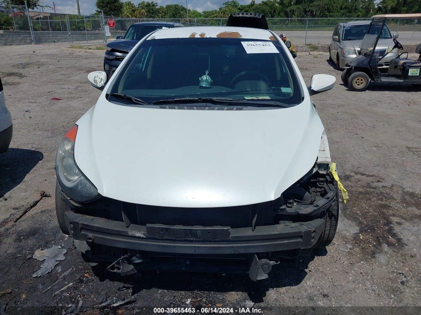 2013 Hyundai Elantra Gls VIN: 5NPDH4AE4DH453803 Lot: 39655463