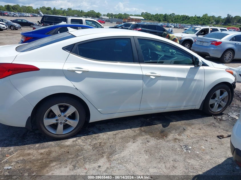 2013 Hyundai Elantra Gls VIN: 5NPDH4AE4DH453803 Lot: 39655463