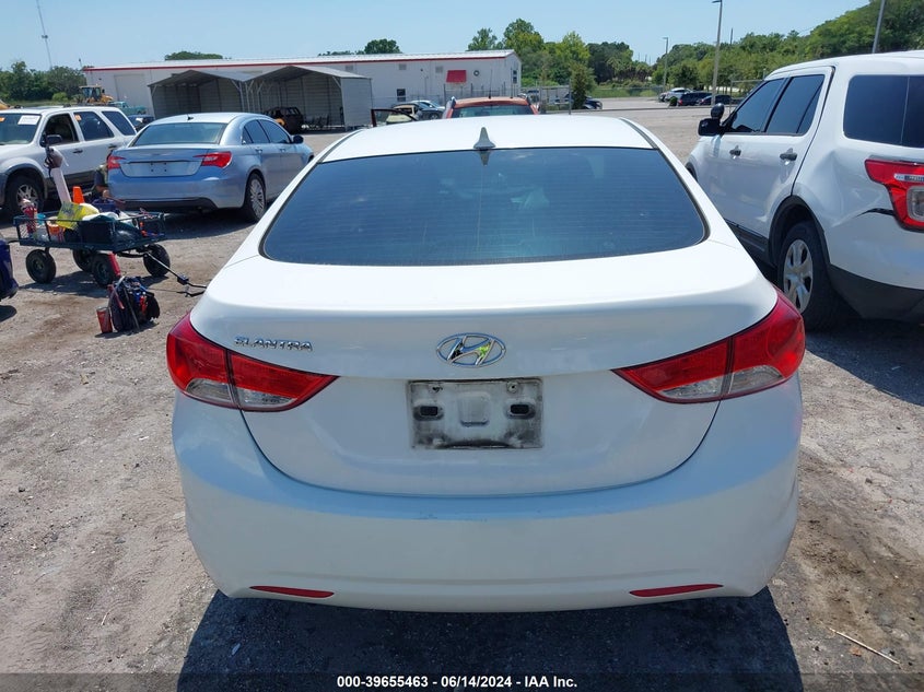 2013 Hyundai Elantra Gls VIN: 5NPDH4AE4DH453803 Lot: 39655463