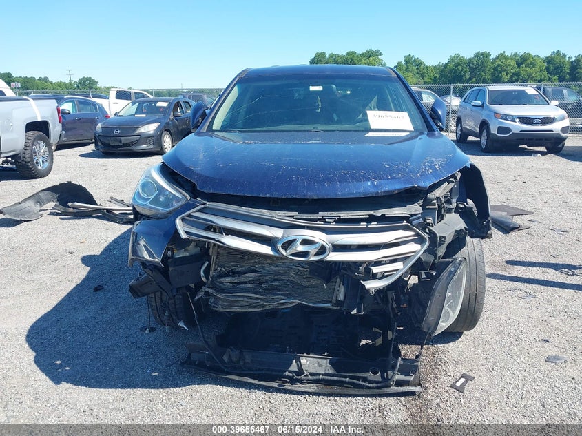 2017 Hyundai Santa Fe Sport 2.4L VIN: 5XYZTDLB9HG448438 Lot: 39655467