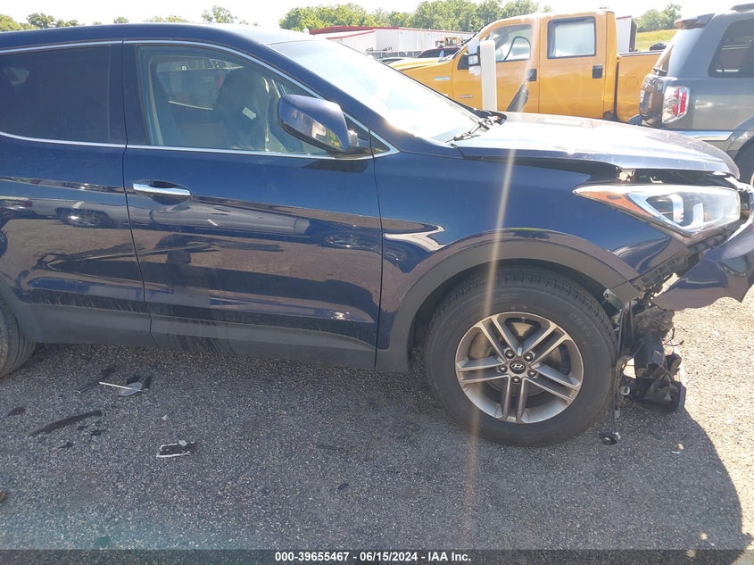2017 Hyundai Santa Fe Sport 2.4L VIN: 5XYZTDLB9HG448438 Lot: 39655467