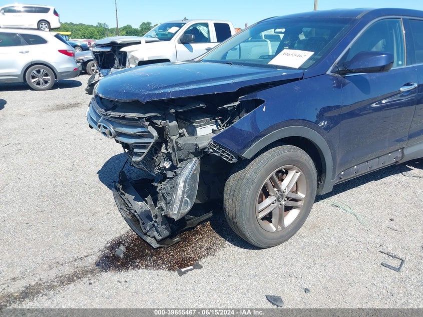 2017 Hyundai Santa Fe Sport 2.4L VIN: 5XYZTDLB9HG448438 Lot: 39655467