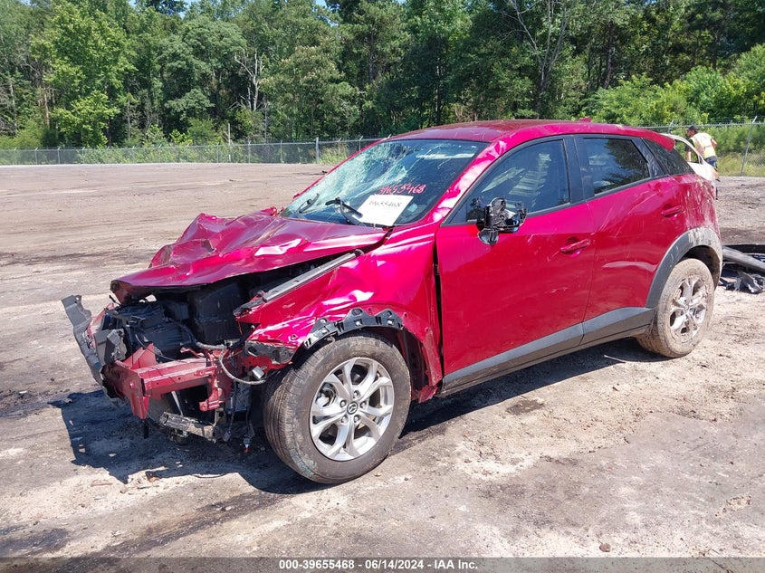 VIN JM1DKDB78K1420373 2019 MAZDA CX-3 SPORT