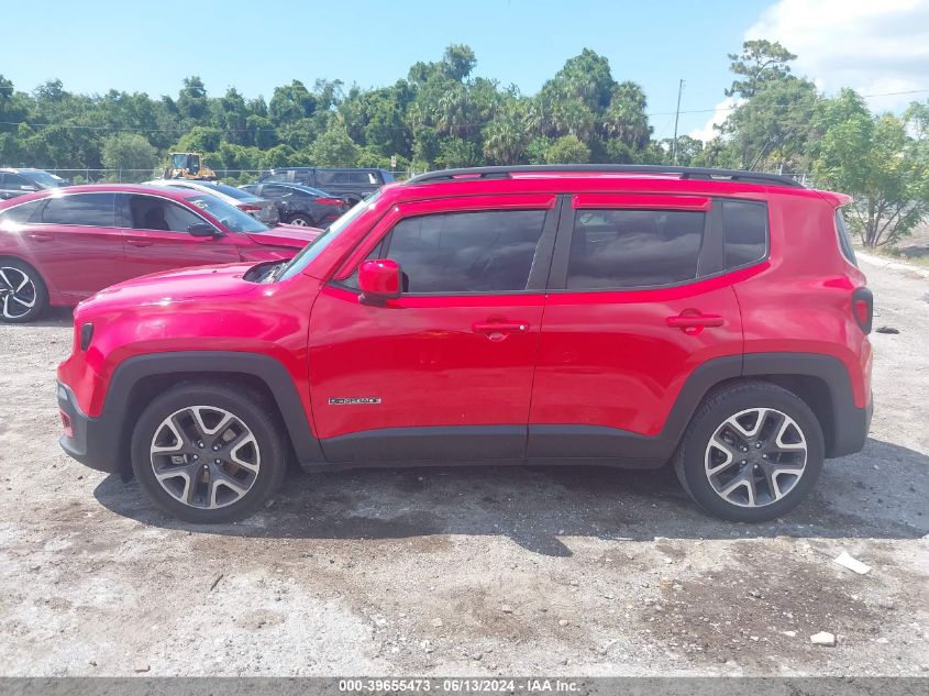 2017 Jeep Renegade Latitude Fwd VIN: ZACCJABB0HPE40014 Lot: 39655473