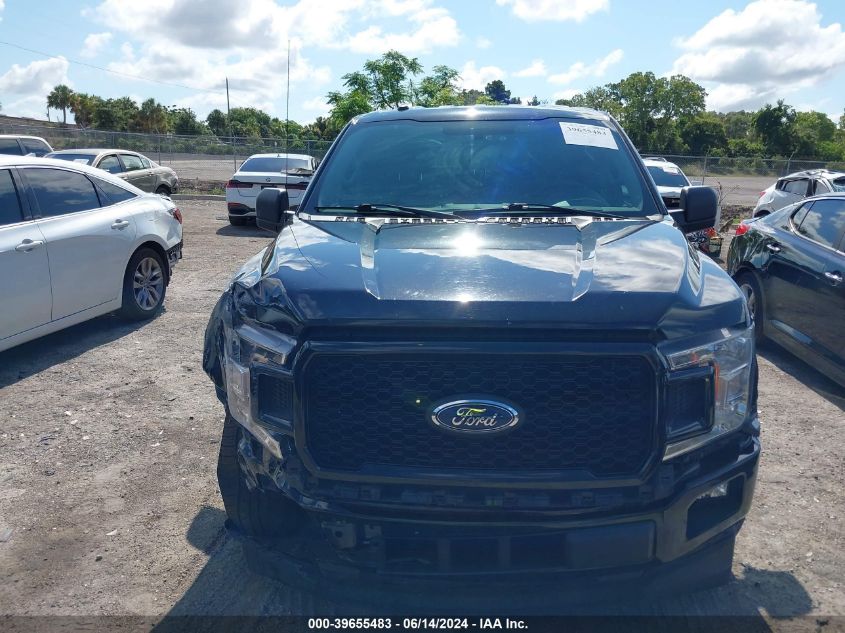 2018 Ford F-150 Xl VIN: 1FTEX1CP6JKD41523 Lot: 39655483
