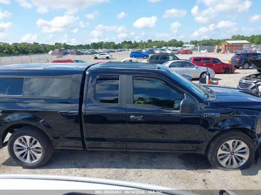 2018 Ford F-150 Xl VIN: 1FTEX1CP6JKD41523 Lot: 39655483