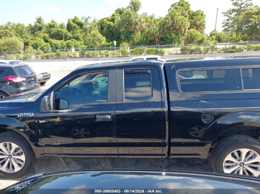 2018 Ford F-150 Xl VIN: 1FTEX1CP6JKD41523 Lot: 39655483