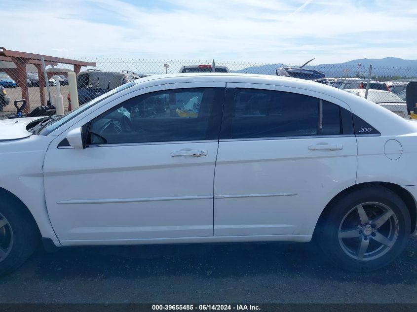 2012 Chrysler 200 Lx VIN: 1C3CCBAB2CN246463 Lot: 39655485