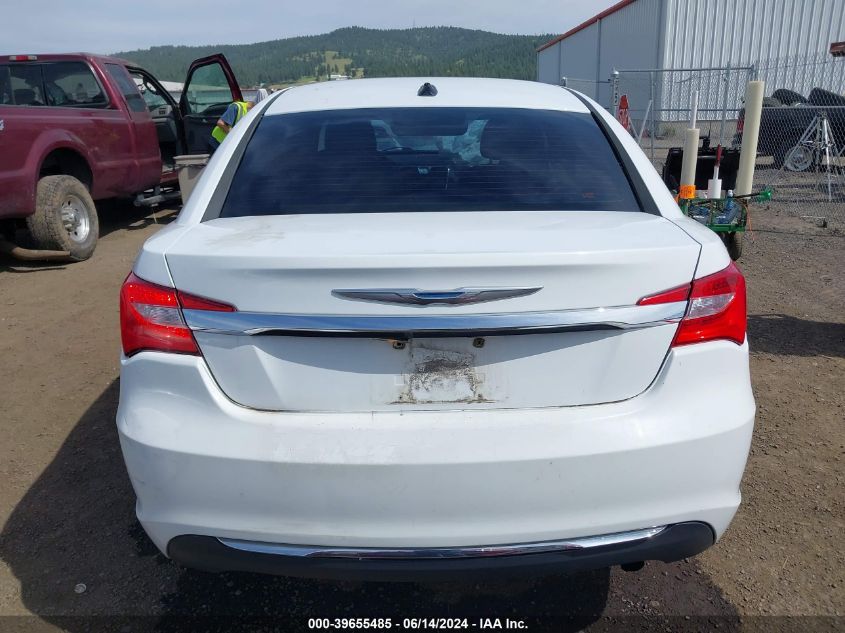 2012 Chrysler 200 Lx VIN: 1C3CCBAB2CN246463 Lot: 39655485