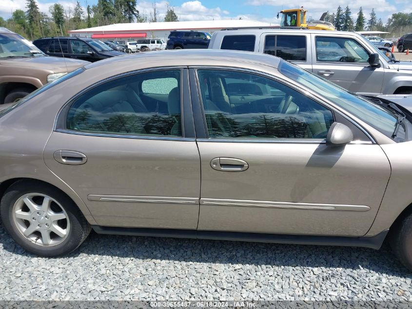 2002 Mercury Sable Gs VIN: 1MEFM50U02G639034 Lot: 39655487