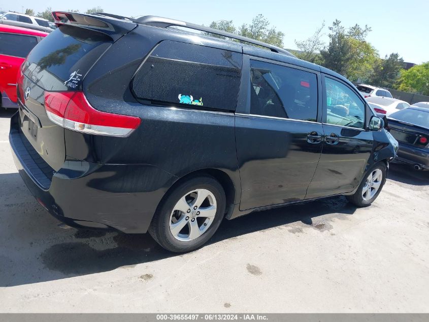 2014 Toyota Sienna Le V6 8 Passenger VIN: 5TDKK3DC5ES409298 Lot: 39655497