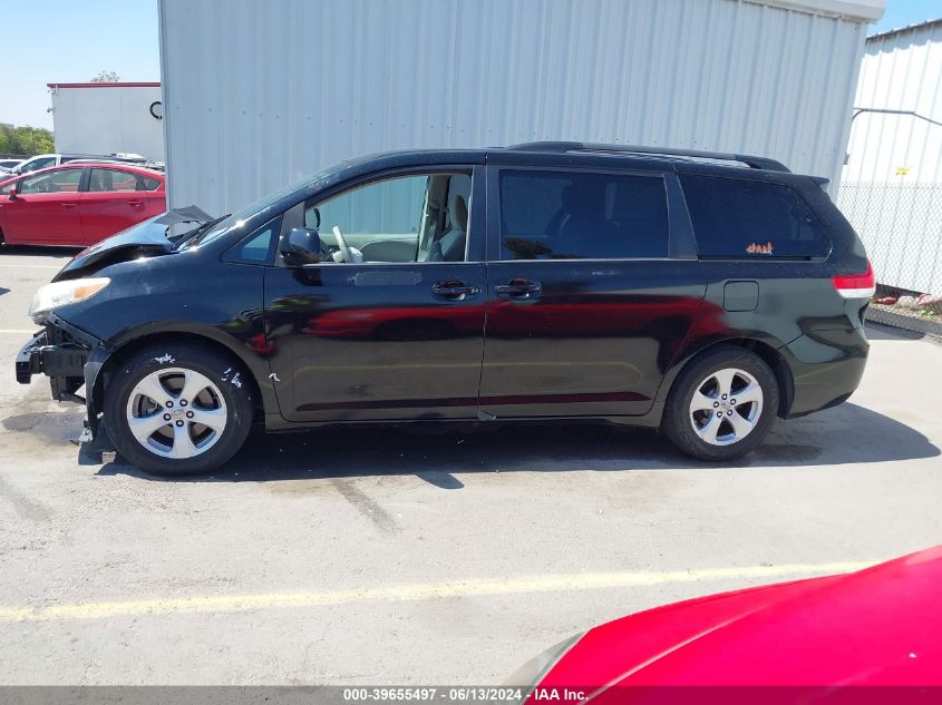 2014 Toyota Sienna Le V6 8 Passenger VIN: 5TDKK3DC5ES409298 Lot: 39655497