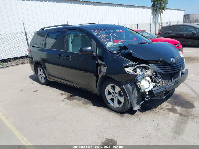 2014 Toyota Sienna Le V6 8 Passenger VIN: 5TDKK3DC5ES409298 Lot: 39655497