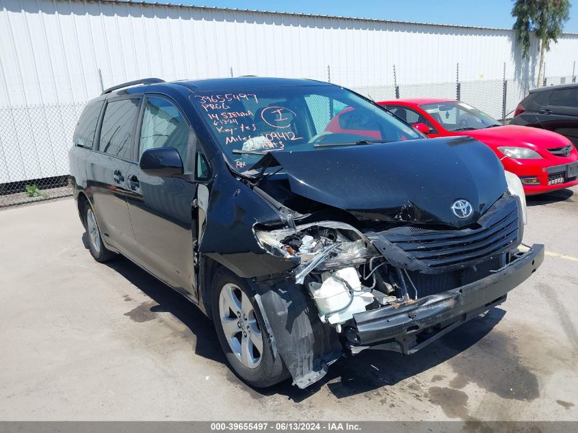 2014 Toyota Sienna Le V6 8 Passenger VIN: 5TDKK3DC5ES409298 Lot: 39655497