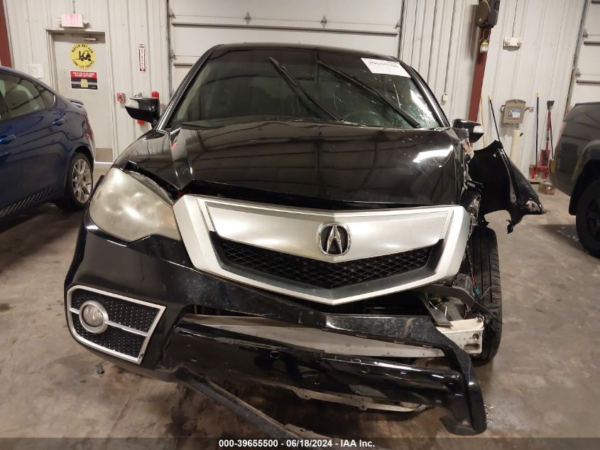 2011 Acura Rdx VIN: 5J8TB1H50BA006926 Lot: 39655500