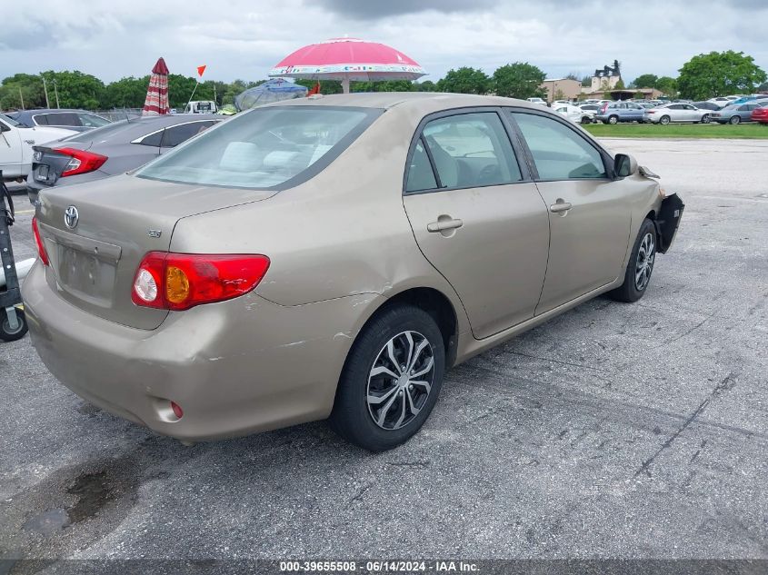 2010 Toyota Corolla Le VIN: 1NXBU4EE2AZ259197 Lot: 39655508
