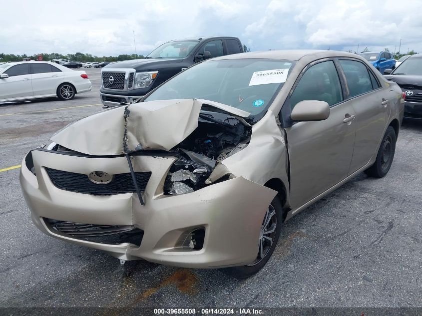 2010 Toyota Corolla Le VIN: 1NXBU4EE2AZ259197 Lot: 39655508