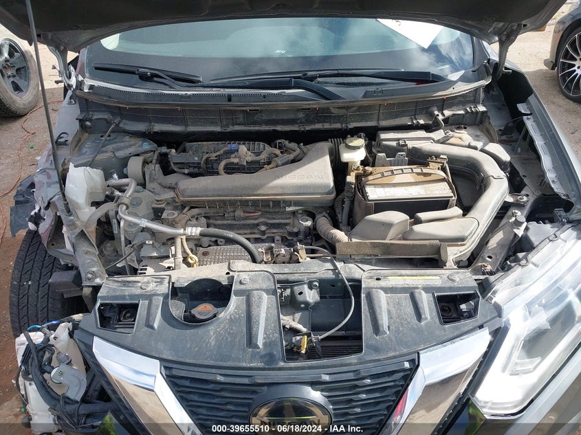 2019 Nissan Rogue Sv VIN: KNMAT2MVXKP558543 Lot: 39655510