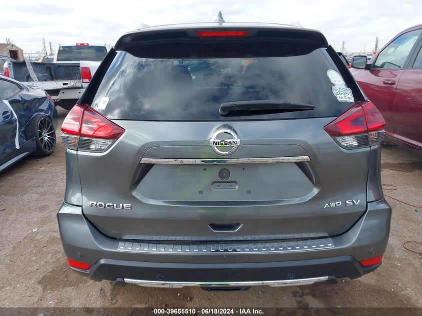 2019 Nissan Rogue Sv VIN: KNMAT2MVXKP558543 Lot: 39655510