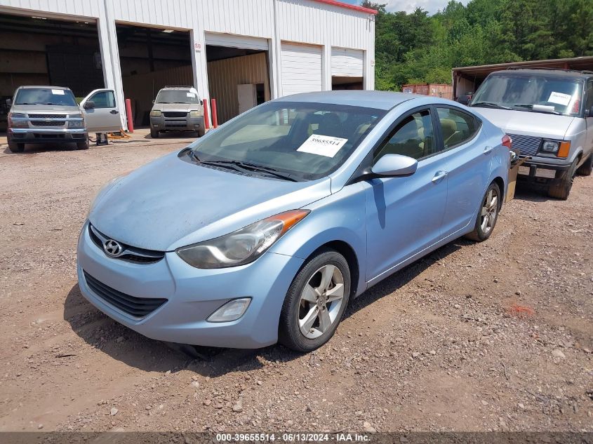 2012 Hyundai Elantra Gls (Ulsan Plant) VIN: KMHDH4AE1CU428406 Lot: 39655514