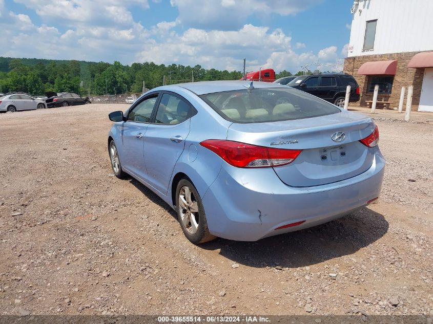 2012 Hyundai Elantra Gls (Ulsan Plant) VIN: KMHDH4AE1CU428406 Lot: 39655514