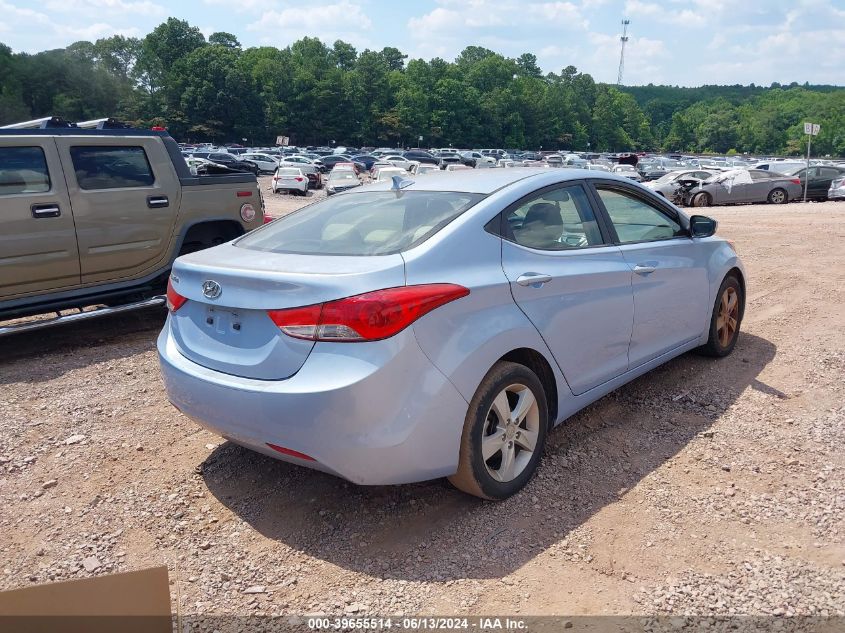 2012 Hyundai Elantra Gls (Ulsan Plant) VIN: KMHDH4AE1CU428406 Lot: 39655514