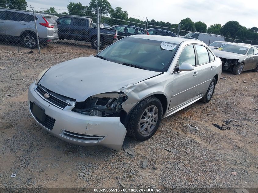 2011 Chevrolet Impala Police VIN: 2G1WD5EM8B1302627 Lot: 39655515