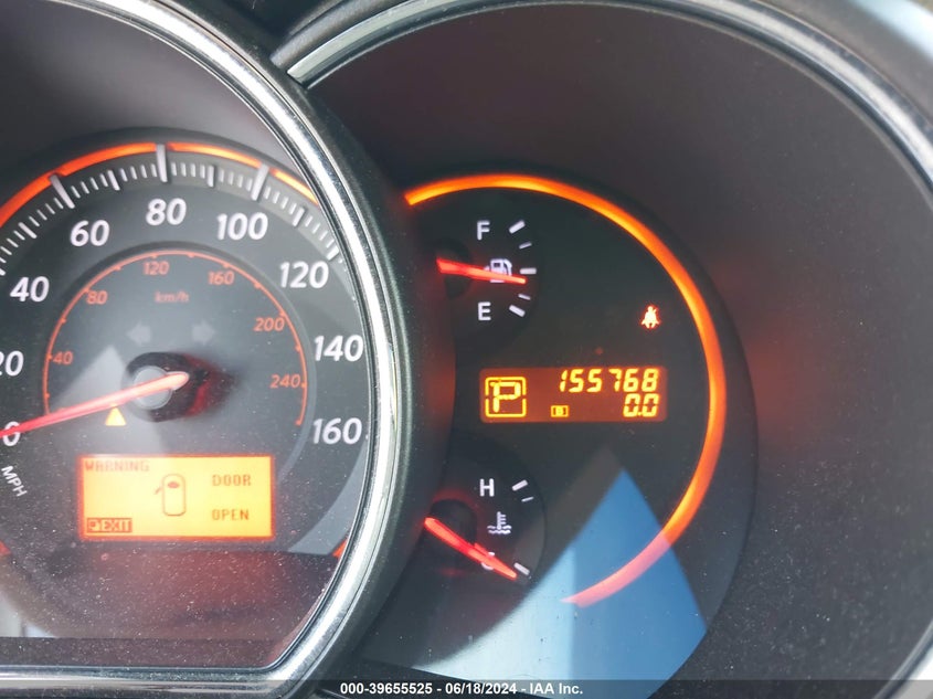 2010 Nissan Murano Sl VIN: JN8AZ1MW7AW124624 Lot: 39655525