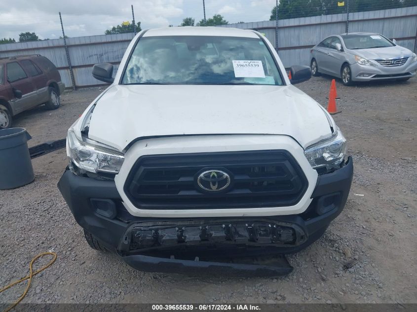 2020 Toyota Tacoma Sr VIN: 3TYRX5GN3LT004048 Lot: 39655539