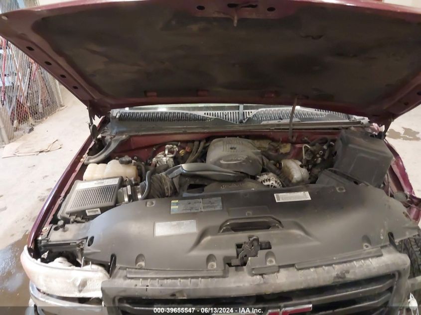 2003 GMC Sierra 1500Hd Sle/Slt VIN: 1GTGK13U13F116287 Lot: 39655547