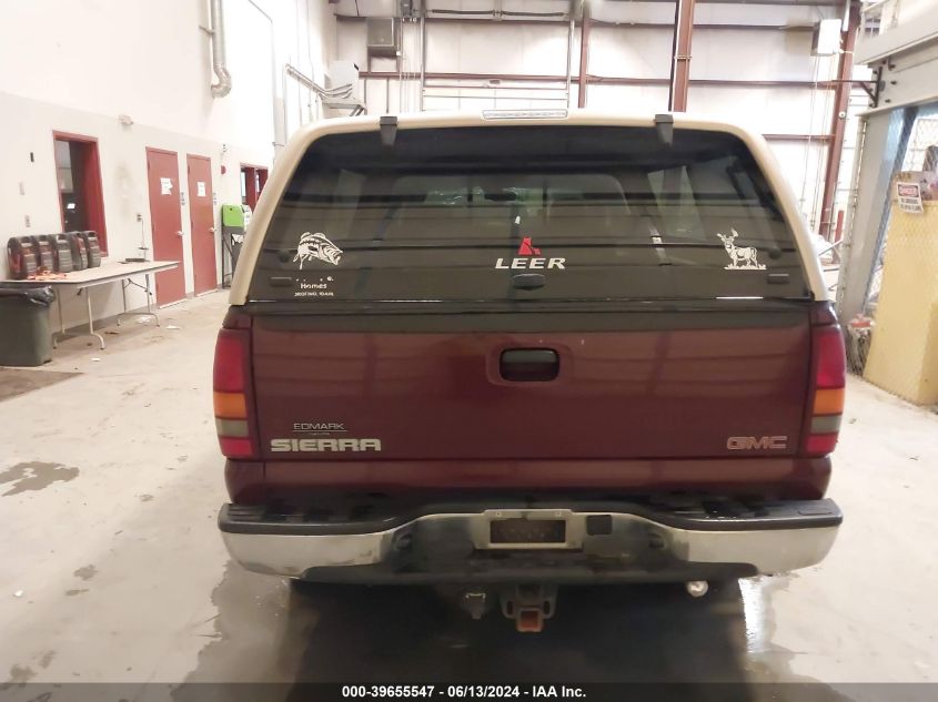 2003 GMC Sierra 1500Hd Sle/Slt VIN: 1GTGK13U13F116287 Lot: 39655547