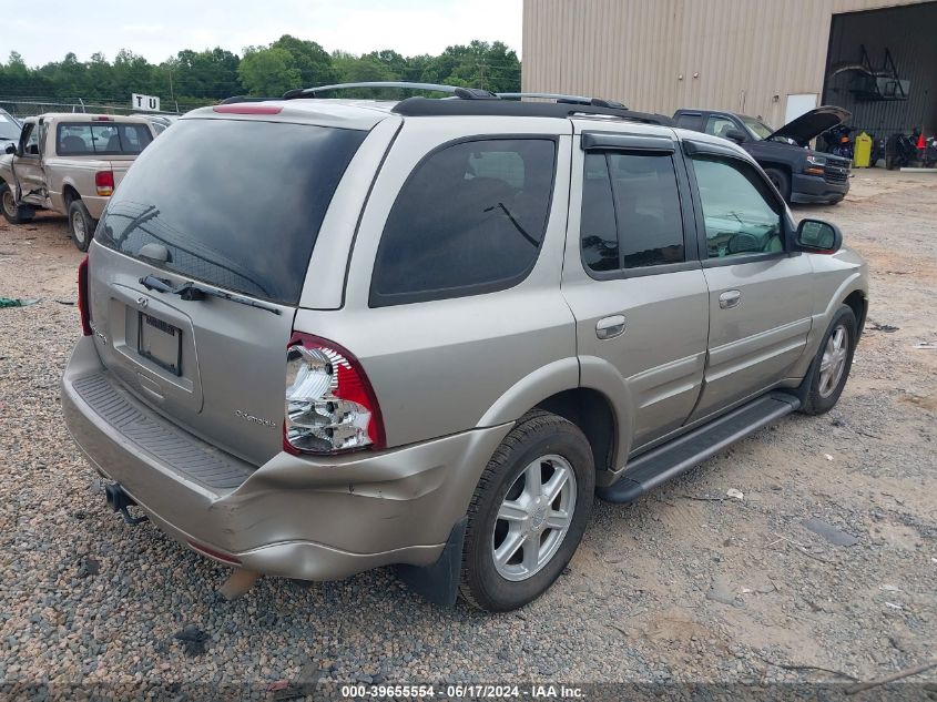 2002 Oldsmobile Bravada VIN: 1GHDT13SX22105951 Lot: 39655554