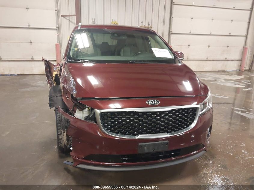 2017 Kia Sedona Ex VIN: KNDMC5C15H6273941 Lot: 39655555