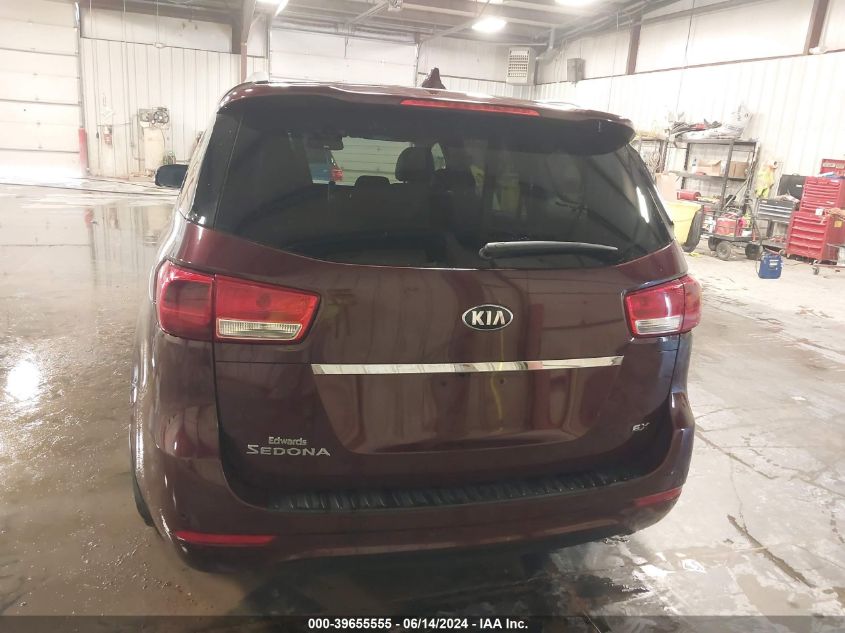 2017 Kia Sedona Ex VIN: KNDMC5C15H6273941 Lot: 39655555