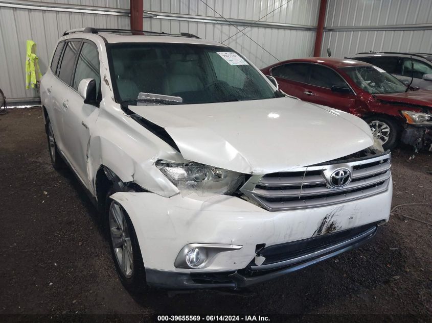 2012 Toyota Highlander Limited V6 VIN: 5TDYK3EH2CS082425 Lot: 39655569