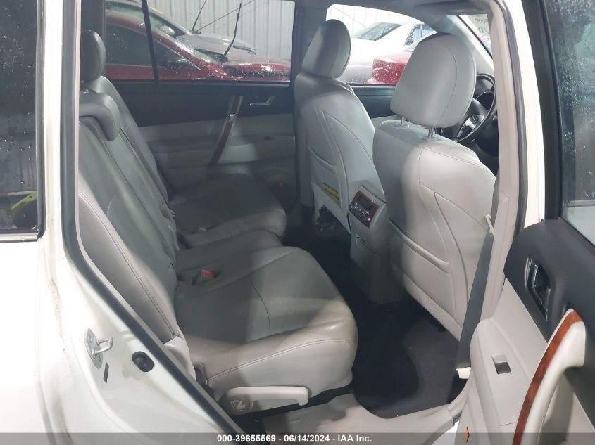2012 Toyota Highlander Limited V6 VIN: 5TDYK3EH2CS082425 Lot: 39655569