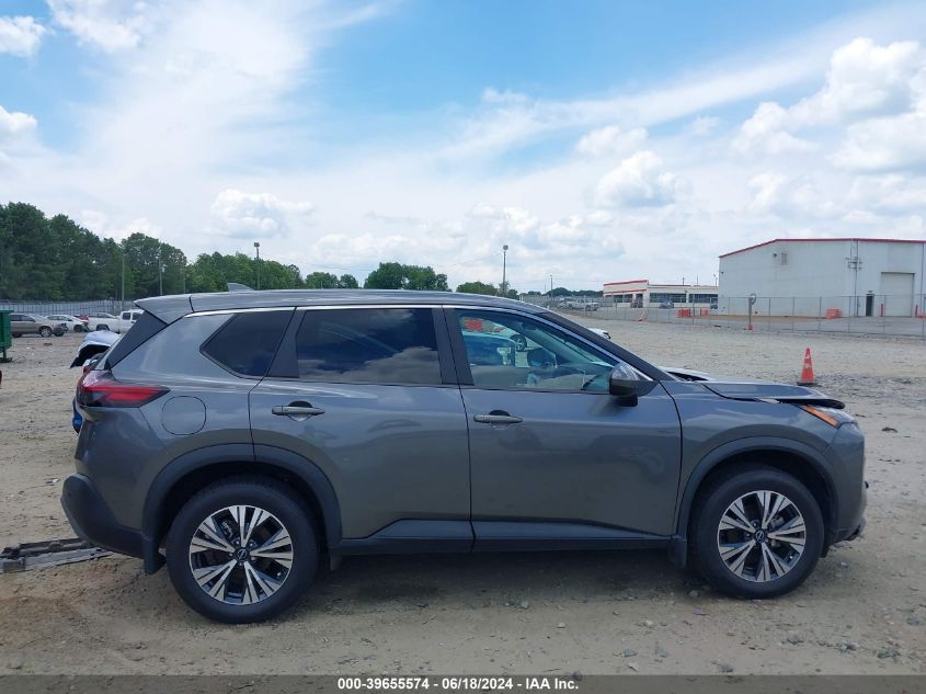 2022 Nissan Rogue Sv Intelligent Awd VIN: 5N1BT3BB4NC726090 Lot: 39655574