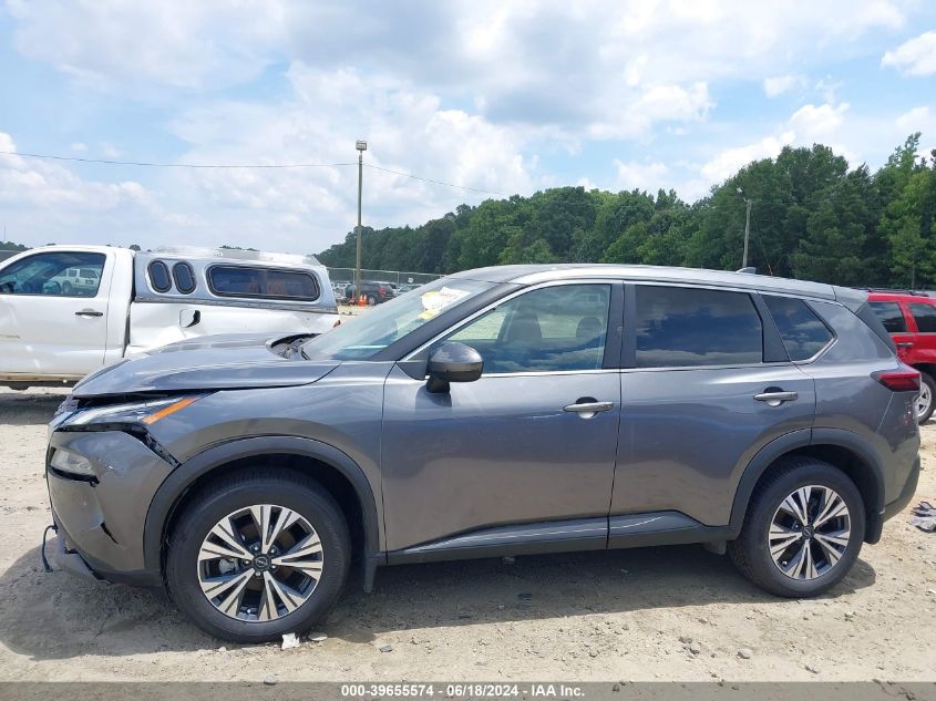 2022 Nissan Rogue Sv Intelligent Awd VIN: 5N1BT3BB4NC726090 Lot: 39655574