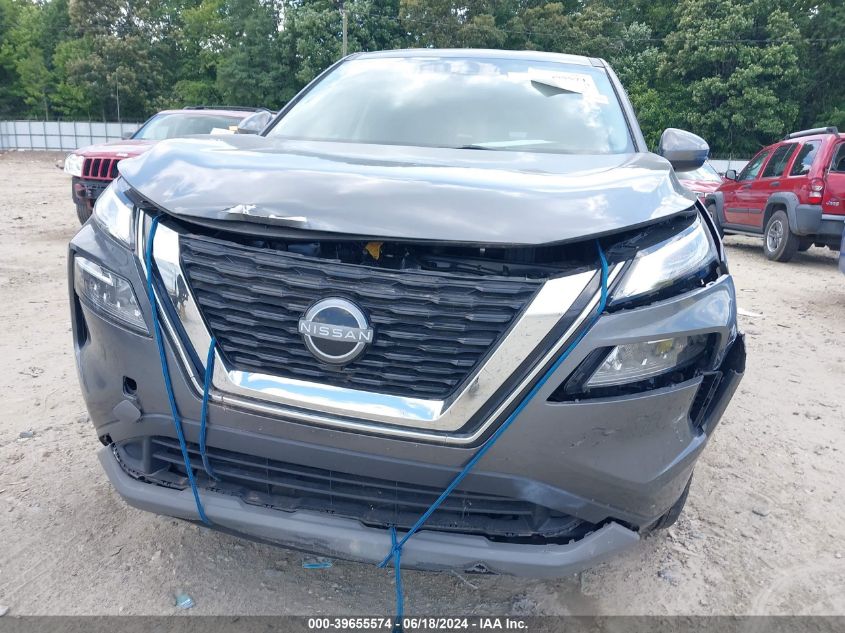 2022 Nissan Rogue Sv Intelligent Awd VIN: 5N1BT3BB4NC726090 Lot: 39655574