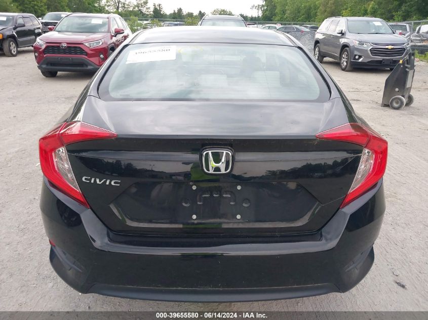 2016 Honda Civic Ex VIN: 19XFC2F71GE214613 Lot: 39655580