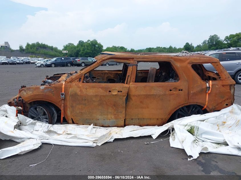 2016 Ford Explorer Platinum VIN: 1FM5K8HT1GGC38191 Lot: 39655594